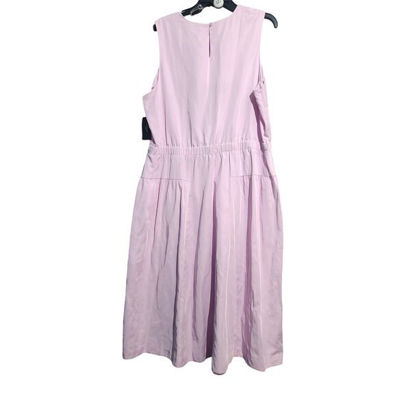 ALFANI Women's Dress Purple Lavender Sleeveless Drawstring-Waist NWT - Picture 3 of 5